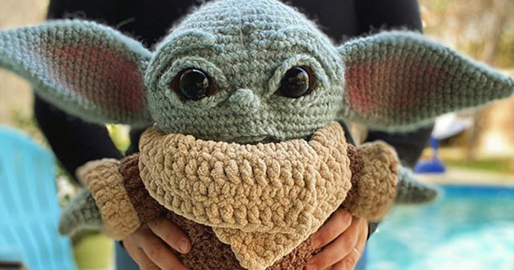 crocheted baby yoda fb4