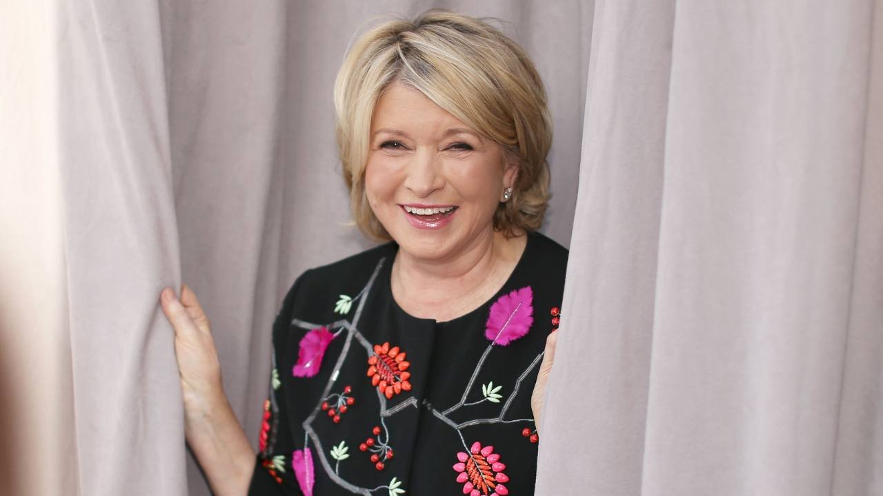 La conduttrice Martha Stewart