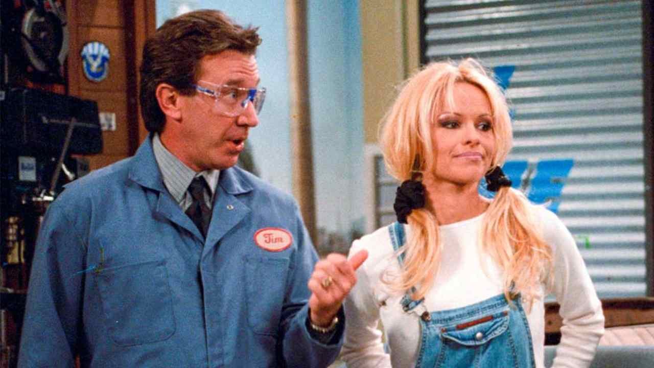 Pamela Anderson e Tim Allen, 1991 fonte: Google