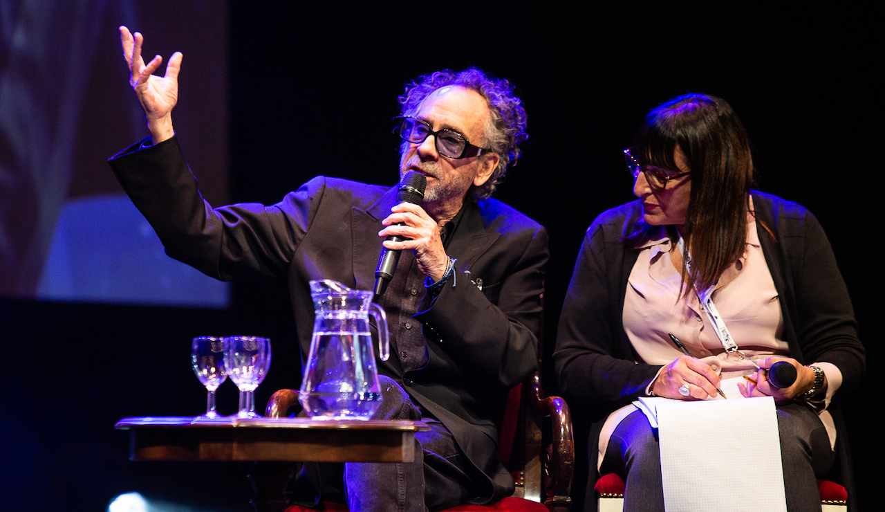 Tim Burton a Lucca Comics (foto di Sebastiano Bongi Toma)