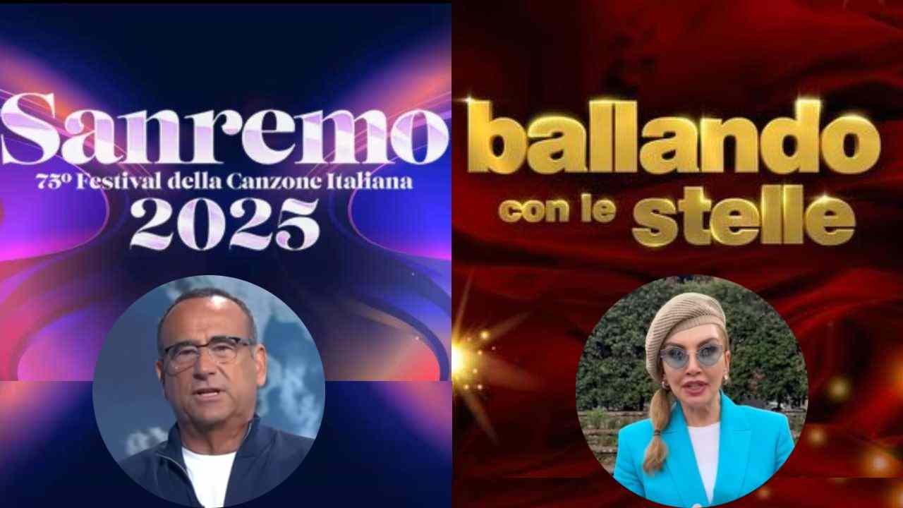 Sanremo e Ballando con le stelle