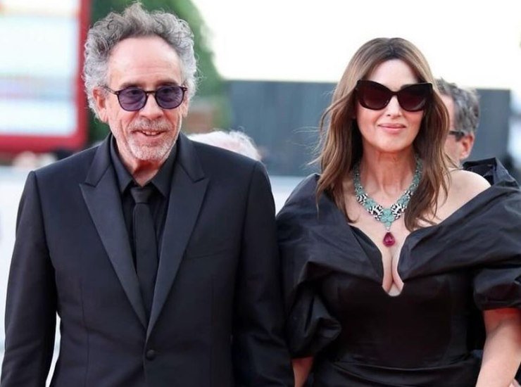 Monica Bellucci e Tim Burton