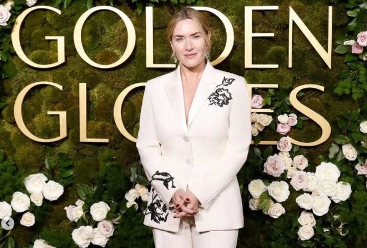 Kate Winslet ai Golden Globes 